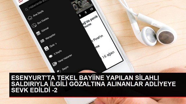 ESENYURT'TA TEKEL BAYİİNE YAPILAN SİLAHLI SALDIRIYLA İLGİLİ GÖZALTINA ALINANLAR ADLİYEYE SEVK EDİLDİ -2