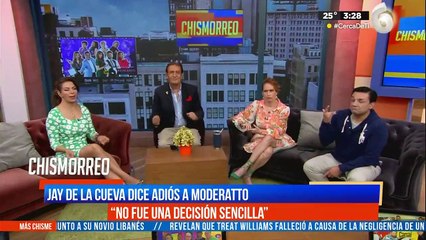 Jay de la cueva dice adiós a 'Moderatto'