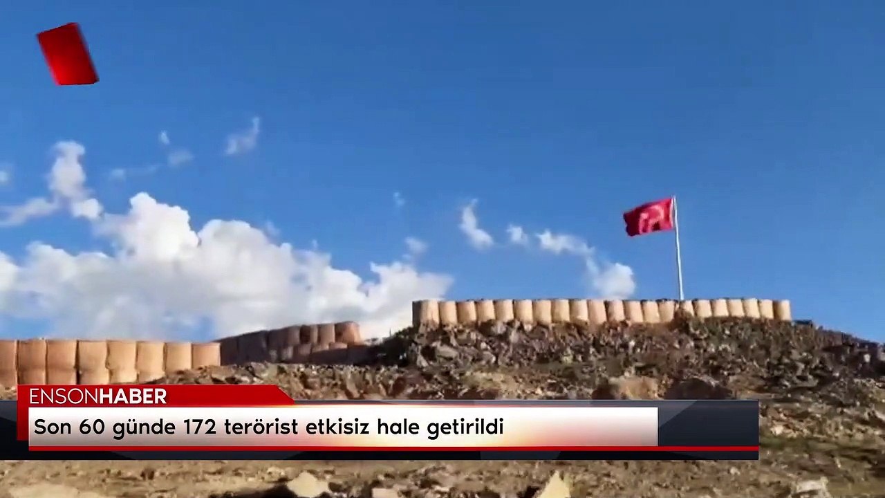 Türk askeri teröre geçit vermiyor! Son 60 günde 172 terörist etkisiz hale getirildi