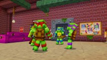 Die Ninja Turtles kommen nach Minecraft: Hier der Trailer zum Cowabunga-Crossover