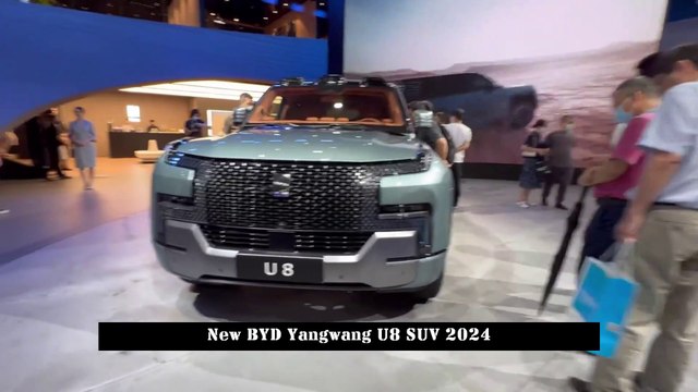 New BYD Yangwang U8 SUV 2024