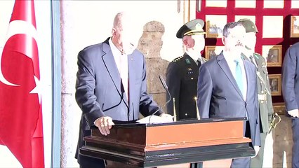 Son dakika: Erdoğan ve YAŞ üyeleri Anıtkabir'de