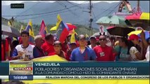 Venezuela: Fuerzas revolucionarias salieron a las calles en apoyo al presidente Maduro
