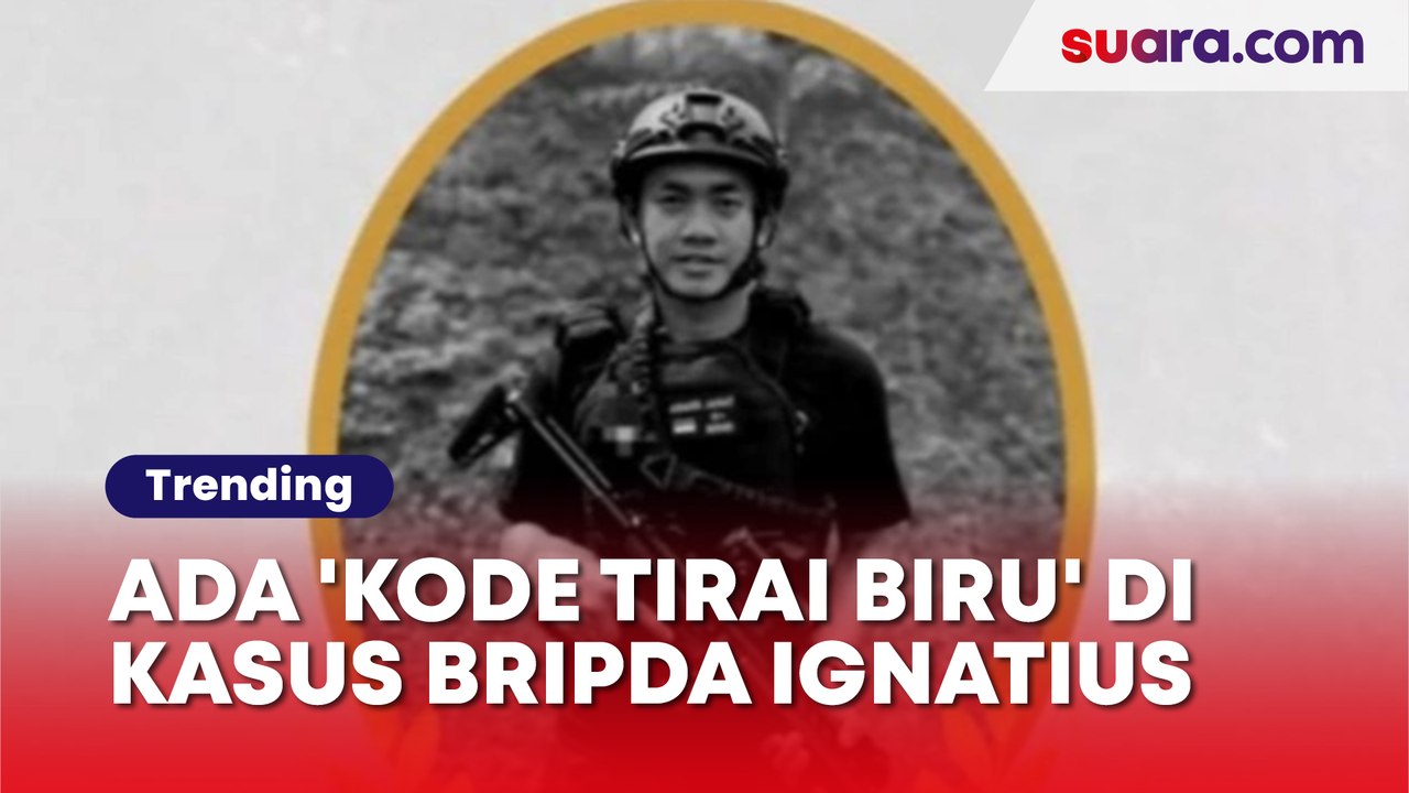 Ada 'Kode Tirai Biru' di Kasus Bripda Ignatius, Apa Itu 'Blue Curtain ...