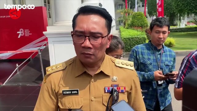 Ridwan Kamil Tanggapi Nama-nama Calon Pj Gubernur Jawa Barat