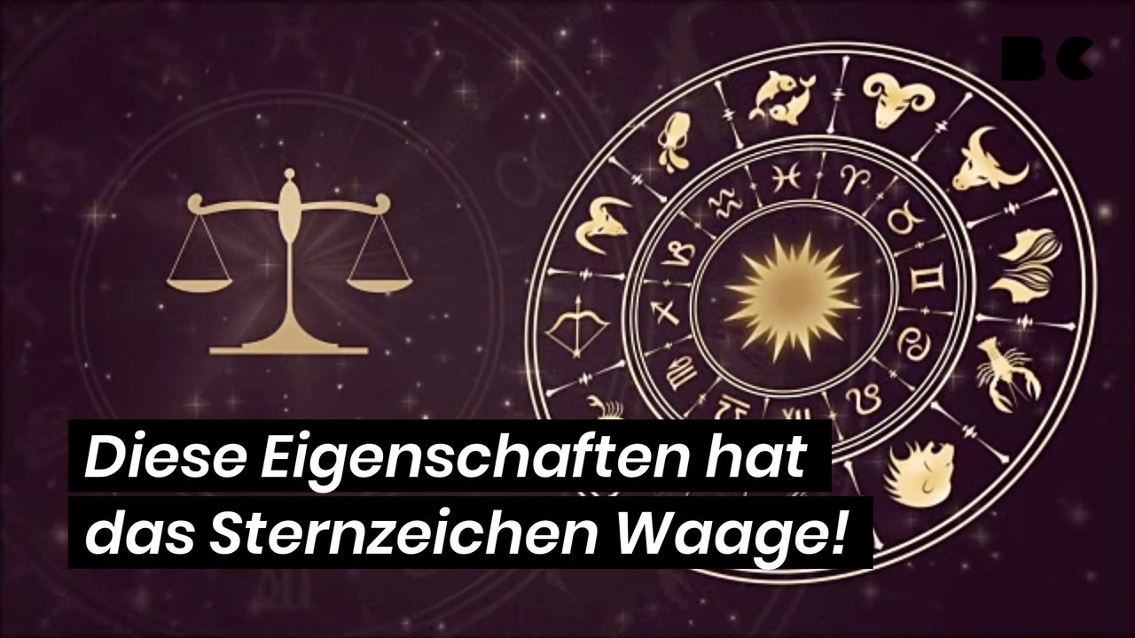 Sternzeichen Waage: Diese Eigenschaften sollte man kennen!