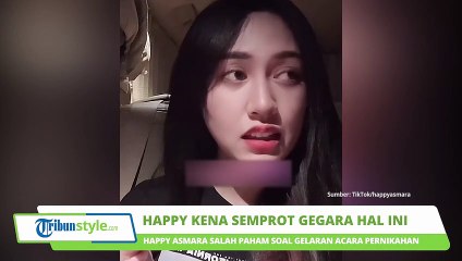 KOCAK! Happy Asmara 'Disemprot' Gegara Bahas Acara Pernikahan Full Dibayar Cewek