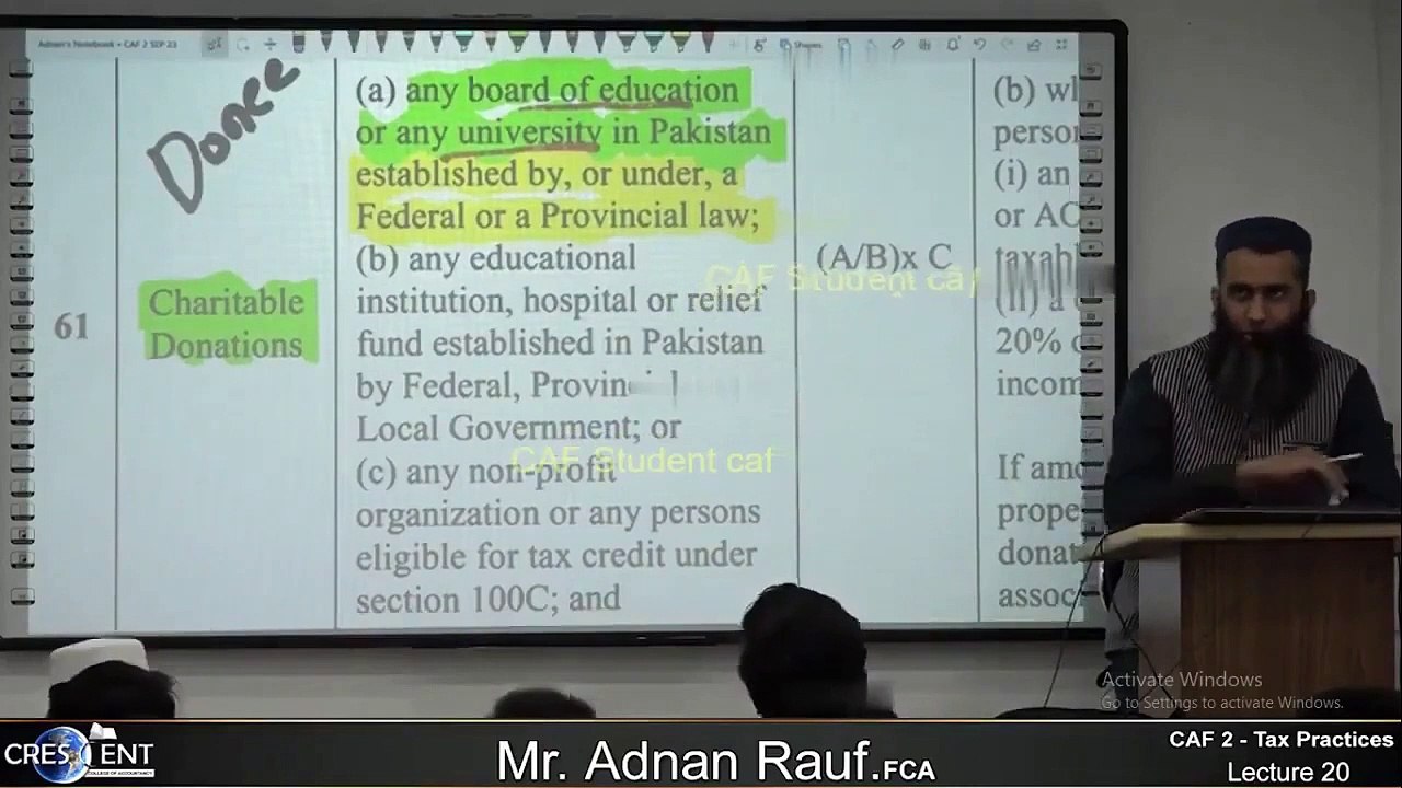 21.Tax Lecture 20 sep 23