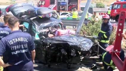 Un camion et une jeep sont entrés en collision sur l'autoroute Sancaktepe Northern Marmara : 5 blessés
