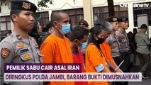 Pemilik Sabu Cair Asal Iran Diringkus Polda Jambi, Barang Bukti Dimusnahkan