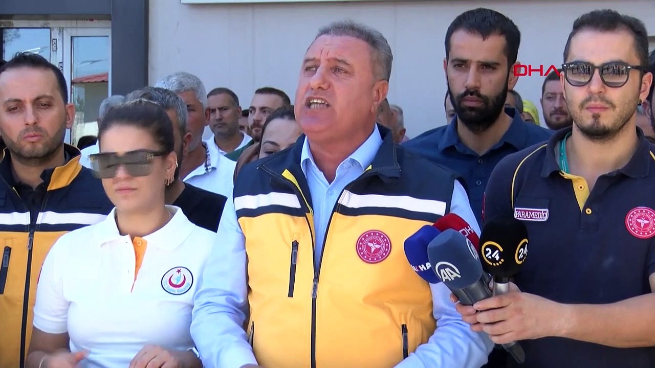 Attaque d'une ambulance à Diyarbakir : les ambu...