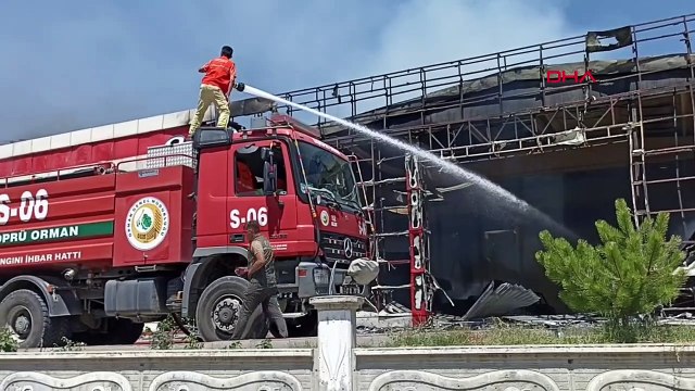Incendie d'usine à Kastamonu