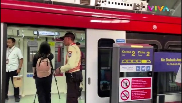 Jokowi Jajal LRT Jabodebek Produksi Pertama Indonesia