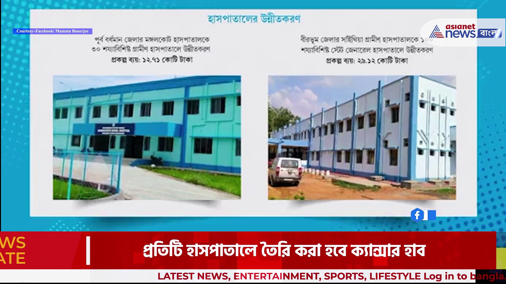 স্বাস্থ্য ক্ষেত্রে বড় পদক্ষেপ রাজ্য সরকারের,  একগুচ্ছ প্রকল্পের উদ্বোধন করলেন মমতা