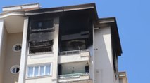 15 katlı binada çıkan yangında 5 kişi dumandan etkilendi
