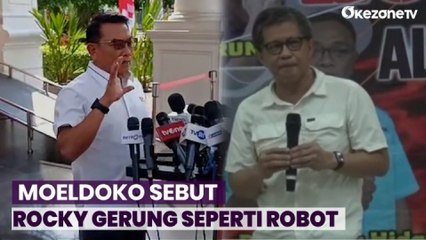 Moeldoko: Rocky Gerung Seperti Robot, Punya Otak Tapi Tidak Punya Hati