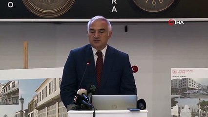 Kültür ve Turizm Bakanı Mehmet Nuri Ersoy: "Koruma amaçlı imar planı çalışması başlatıldı"