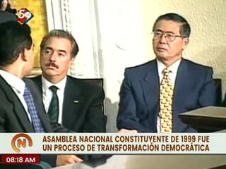 Asamblea Nacional Constituyente instalada en 1999 inició una nueva era de transformación social