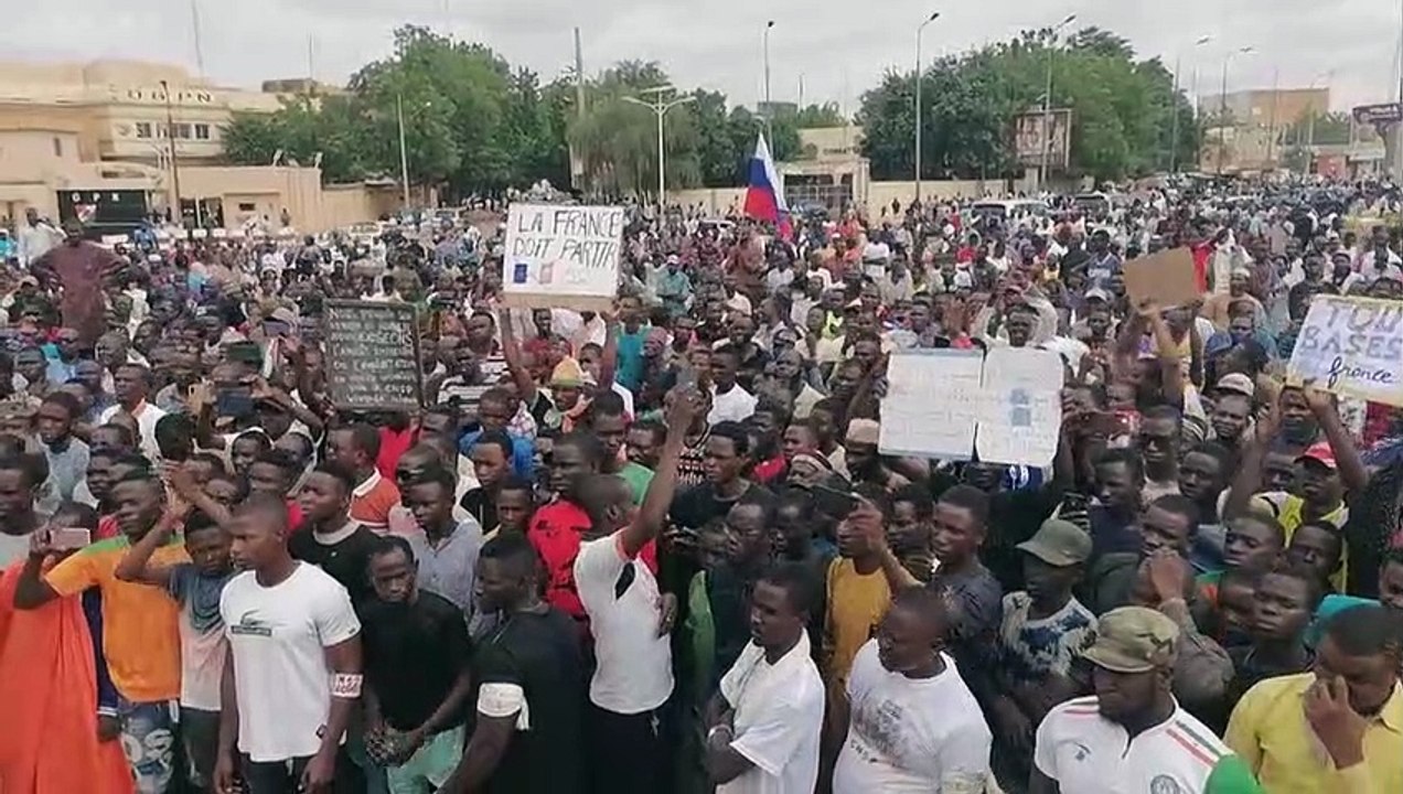 Niger: Hunderte demonstrieren für Putschisten