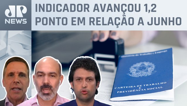 FGV: Índice de Emprego atinge maior nível desde 2022; Alan Ghani, Schelp e Capez analisam