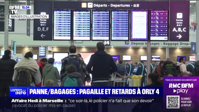 Aéroport d'Orly: une panne du système de tri des bagages provoque des retards significatifs
