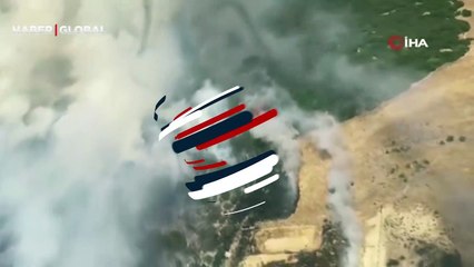 Antalya'nın Kaş ilçesinde yangın