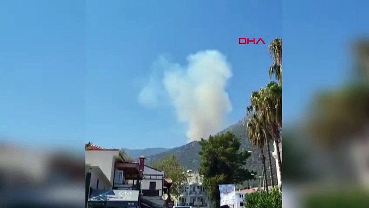 FEU DE FORÊT À ANTALYA