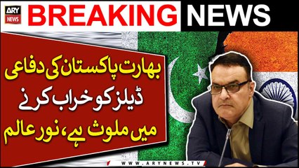 India trying to sabotage Pak defence deals: Noor Alam