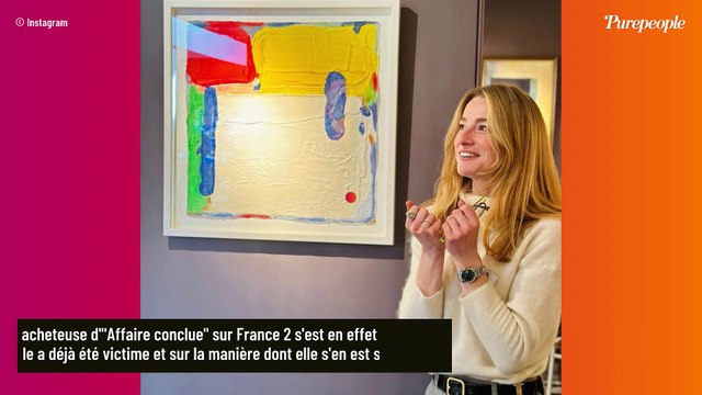 Aurore Morisse (Affaire conclue) le nez et des côtes cassées : battue par son ex, l'acheteuse se livre