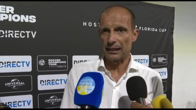 Calcio, Allegri: L'obiettivo è tornare in Champions