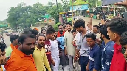 Protest against the violence in Nuh