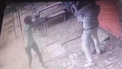 अम्बेडकरनगर: सीसीटीवी में कैद हुई गोलीकांड की लाइव घटना, जांच में जुटी पुलिस