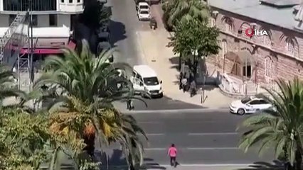 Fatih'te şüpheli paket paniği