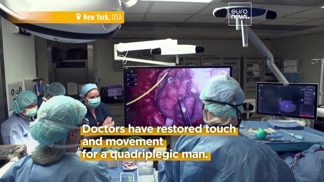 Surgeons successfully restore touch and movement in quadriplegic man using AI brain implants