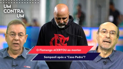 "O Pedro e o Sampaoli NUNCA VÃO SER AMIGOS no Flamengo! Mas EU NÃO ACHO que..." OLHA esse DEBATE!