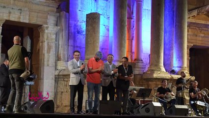 الفنان سعد أبو تاية يشارك الفنانان حسام ووسام اللوزي حفلهم في مهرجان جرش ويؤكد على وجوده لدعم الفنانين الأردنيين