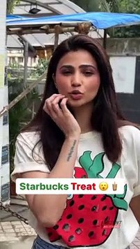 Daisy treats all the paps to Starbucks ..#daisyshah #starbucks#pb #dailymostion