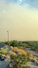 Tempête de poussière en Arizona