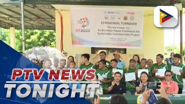 Toledo City LGU, Therma Visayas Inc. launch bamboo livelihood project