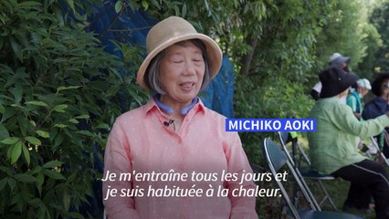 Au Japon, des seniors sportifs pas rebutés par la canicule