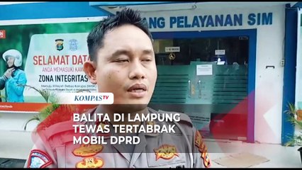 Nasib Nahas Balita di Lampung Tewas Tertabrak Mobil Anggota DPRD