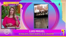 ¡Se FILTRA video de las pruebas de sonido de Luis Miguel!