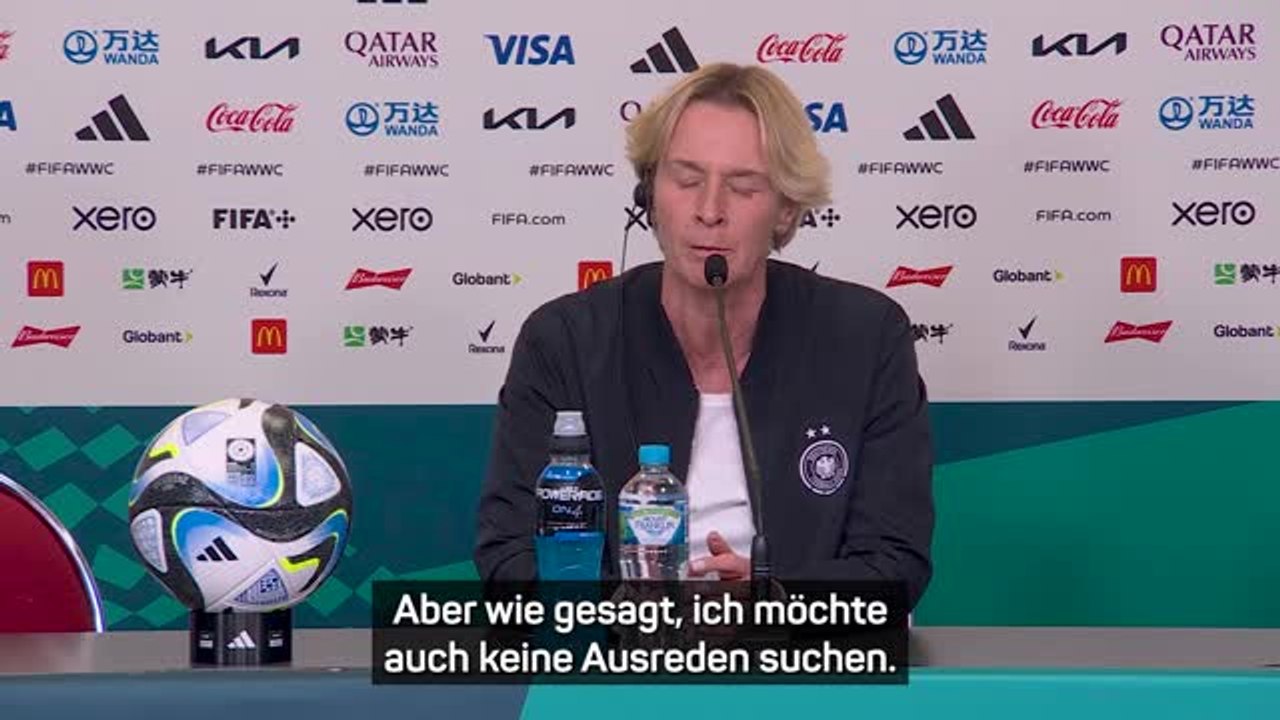 Voss-Tecklenburg: 'Möchte keine Ausreden suchen'