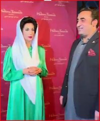 Download Video: Foreign Minister Bilawal Bhutto attended the unveiling ceremony of his mother and former Prime Minister Benazir Bhutto’s wax statue at Madame Tussauds in Dubai#ARYNews