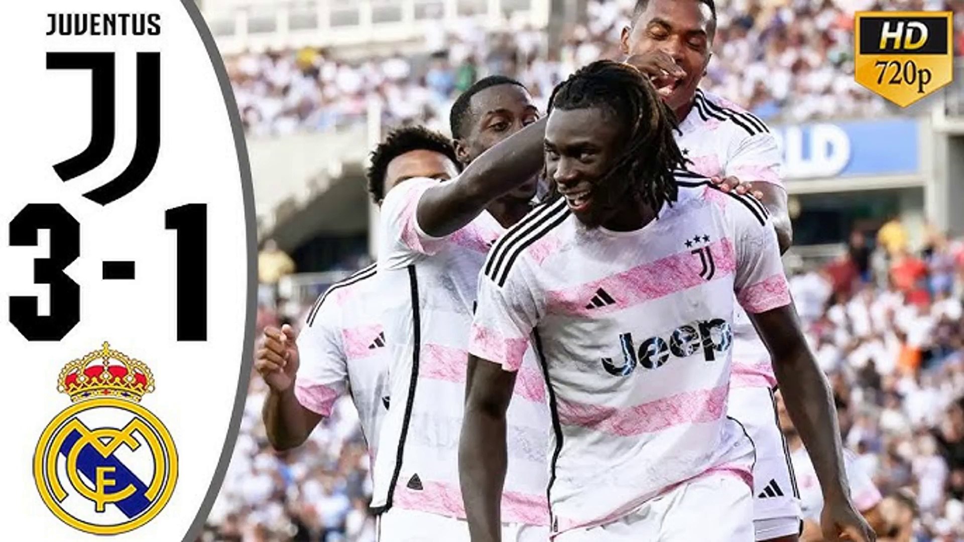 Juventus vs Real Madrid 3-1 Full Match Highlights Club Friendly 2023 -  video Dailymotion