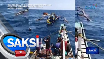Motorbanca, lumubog; 60 pasahero at 7 crew, ligtas | Saksi