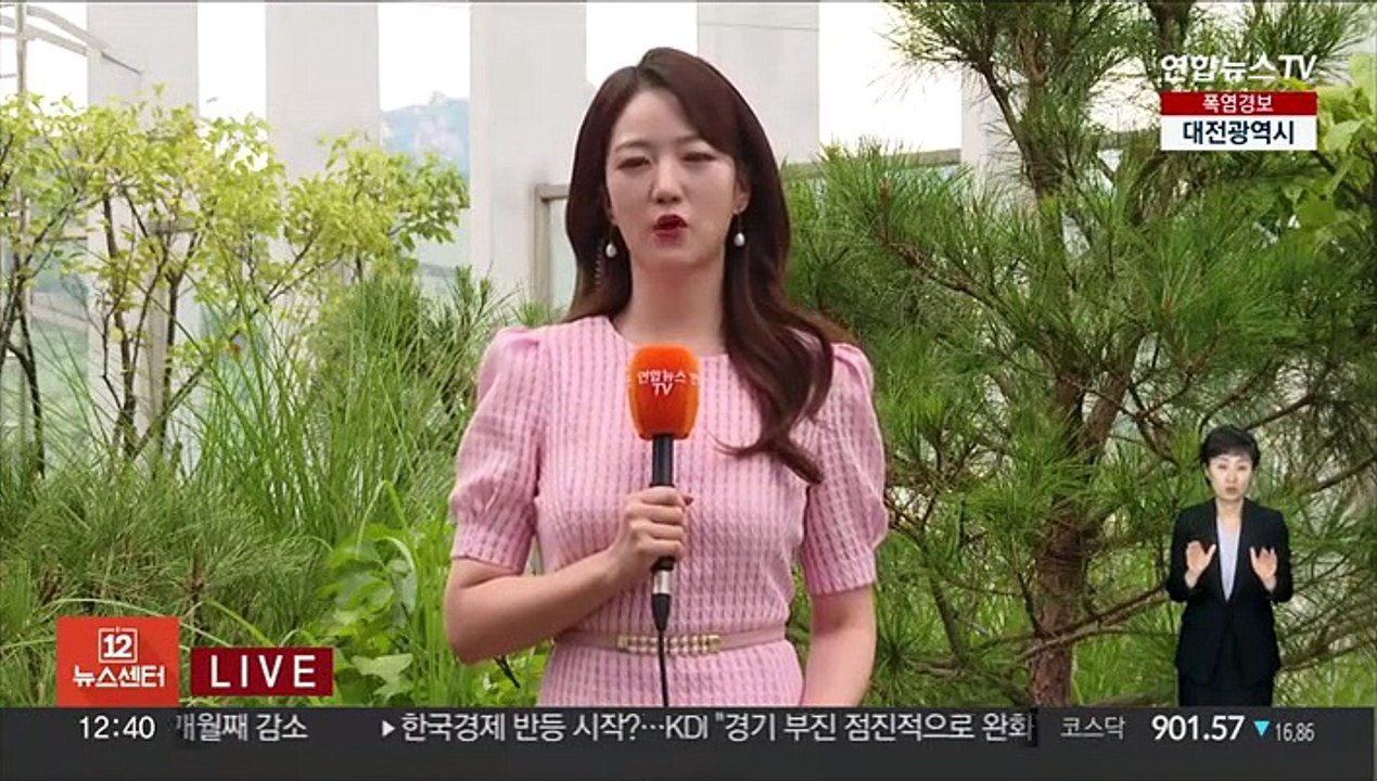 [날씨] 내륙 '36도 안팎' 무더위…영동 200㎜ 폭우