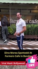 Dino Morea Spottedd At Farmers Cafe In Bandra