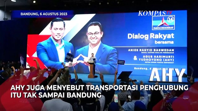 AHY Kritisi KCJB: Hampir Bandung, Berhentinya di Padalarang