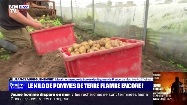 Ce maraîcher des Yvelines assure que tous les produits ne sont pas touchés par l'inflation